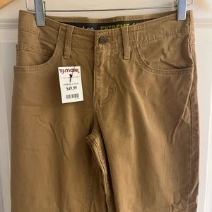 LEE Performance Series Extreme Comfort brand new NWT Boys size 10-12 Khaki pants